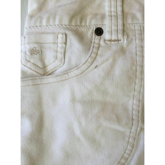 Split Clothing Juniors Corduroy White Mini Skirt - Picture 4 of 8